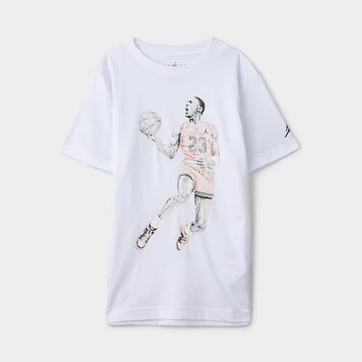 Jordan Junior Boys' Dots T-Shirt / White