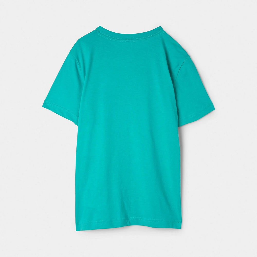 Jordan Junior Boys' Jumpman Air Embroidered T-Shirt / Washed Teal