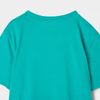 Jordan Junior Boys' Jumpman Air Embroidered T-Shirt / Washed Teal