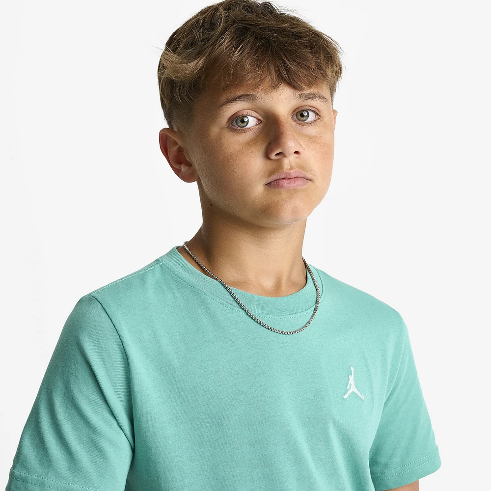 Jordan Junior Boys' Jumpman Air Embroidered T-Shirt / Washed Teal
