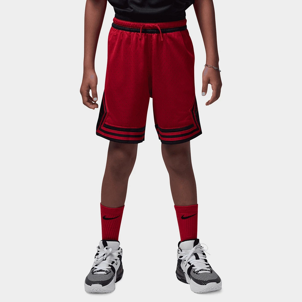 Jordan Junior Boys' Dri-Fit Diamond Shorts / Gym Red