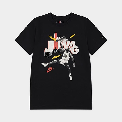 Jordan Junior Boys' Jamming Graphic T-Shirt / Black