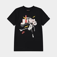 Jordan Junior Boys' Jamming Graphic T-Shirt / Black