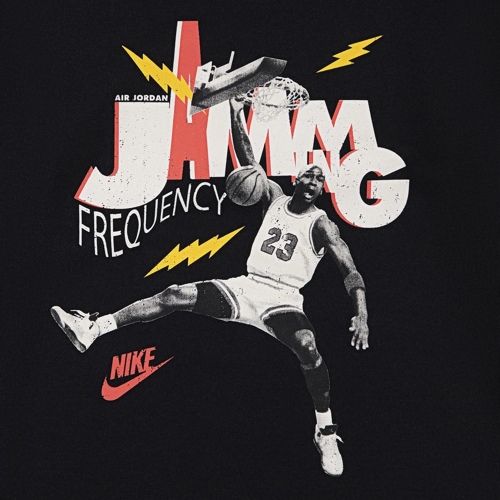 Jordan Junior Boys' Jamming Graphic T-Shirt / Black
