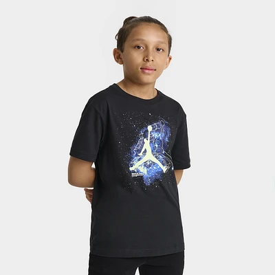 Jordan Junior Boys' Sky Is Not The Limit Graphic T-Shirt / Black