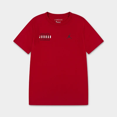 Jordan Junior Boys' Courtyard Graphic T-Shirt / Gym Red