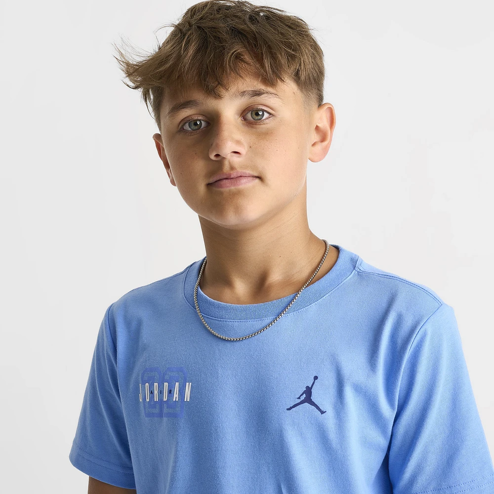 Jordan Junior Boys' Jumpman Graphic T-Shirt / Legend Blue