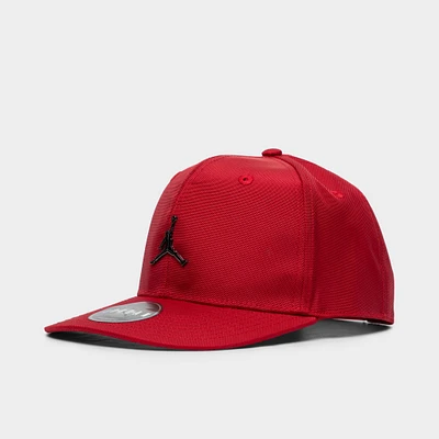 Jordan Big Kids Metal Jumpman Flatbrim Cap / Gym Red