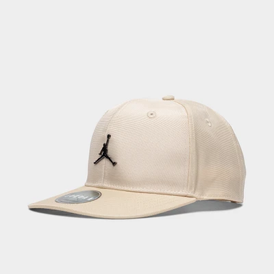 Jordan Big Kids Metal Jumpman Flatbrim Cap / Legend Light Brown