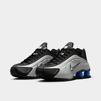 Nike Women's Shox R4 Black / Metallic Silver - Racer Blue
