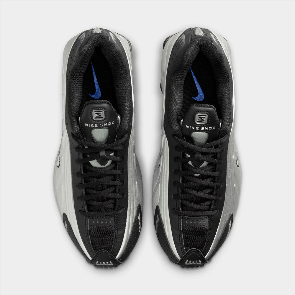 Nike Women's Shox R4 Black / Metallic Silver - Racer Blue