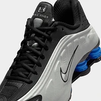 Nike Women's Shox R4 Black / Metallic Silver - Racer Blue