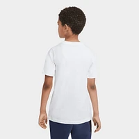 Nike Junior Boys' Sportswear Futura Icon T-shirt White / Obsidian - University Red