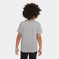 Nike Sportswear Juniors' Embroidered Futura T-Shirt / Dark Grey Heather