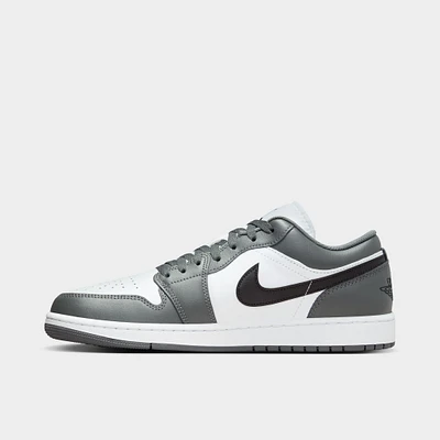 Jordan 1 Low Black / White - Iron Grey
