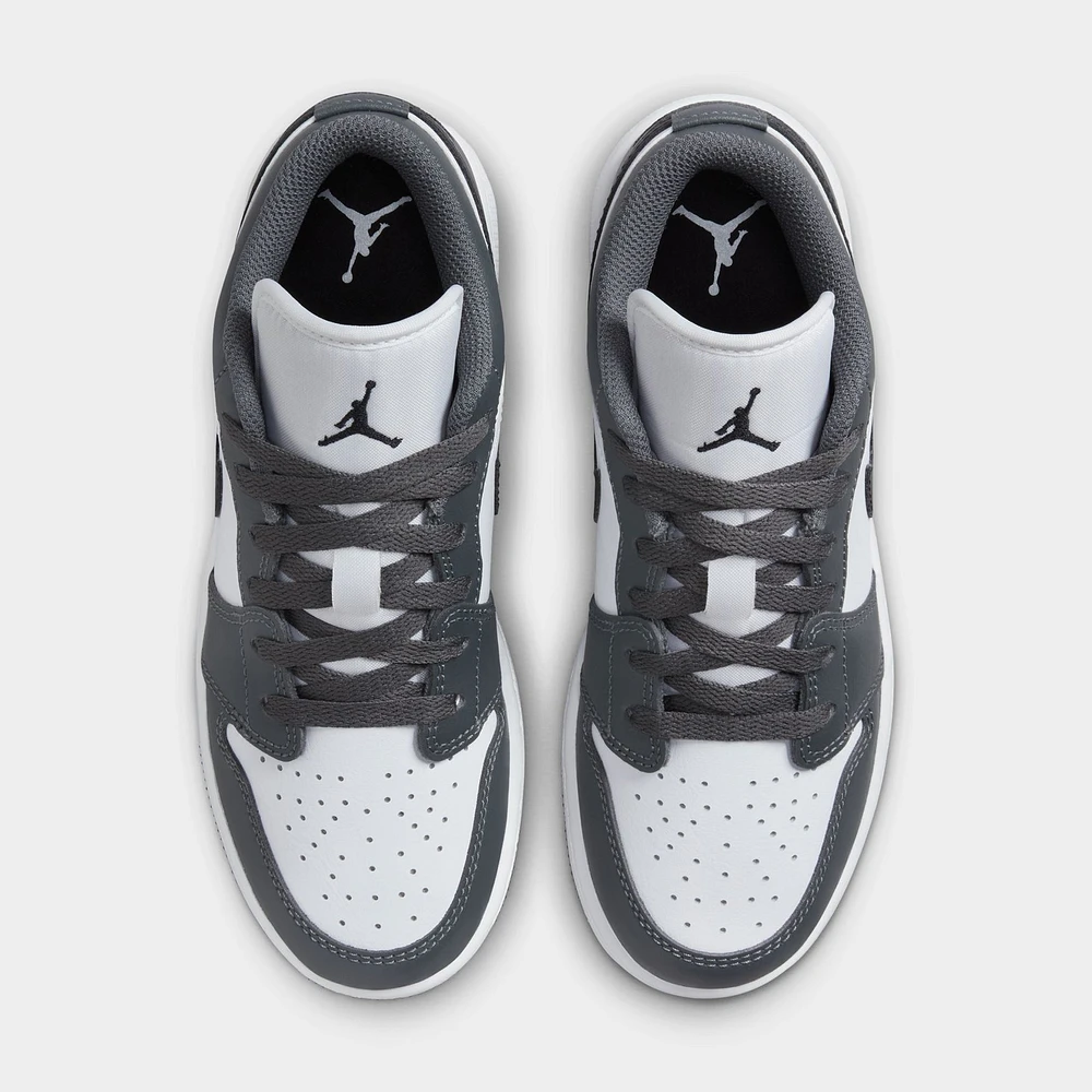 Jordan 1 Low GS White / Black - Iron Grey