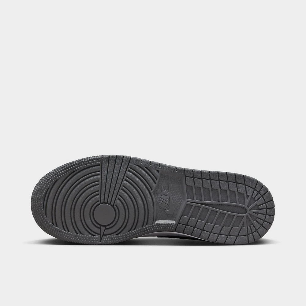 Jordan 1 Low GS White / Black - Iron Grey