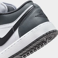 Jordan 1 Low GS White / Black - Iron Grey