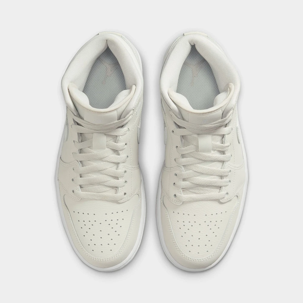 Jordan Women's 1 Mid Phantom / White - Gum