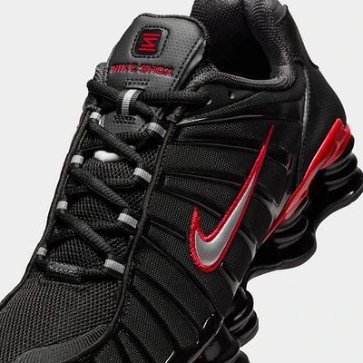 Nike Shox TL Black / Metallic Silver - University Red