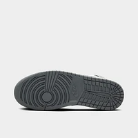 Jordan 1 Mid Black / Iron Grey - White