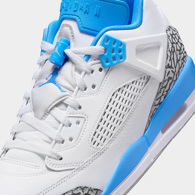 Jordan Spizike Low White / University Blue - Wolf Grey