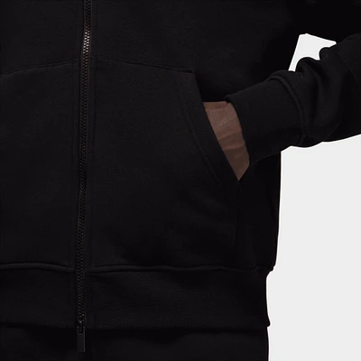 Jordan Brooklyn Fleece Full-Zip Hoodie Black / White