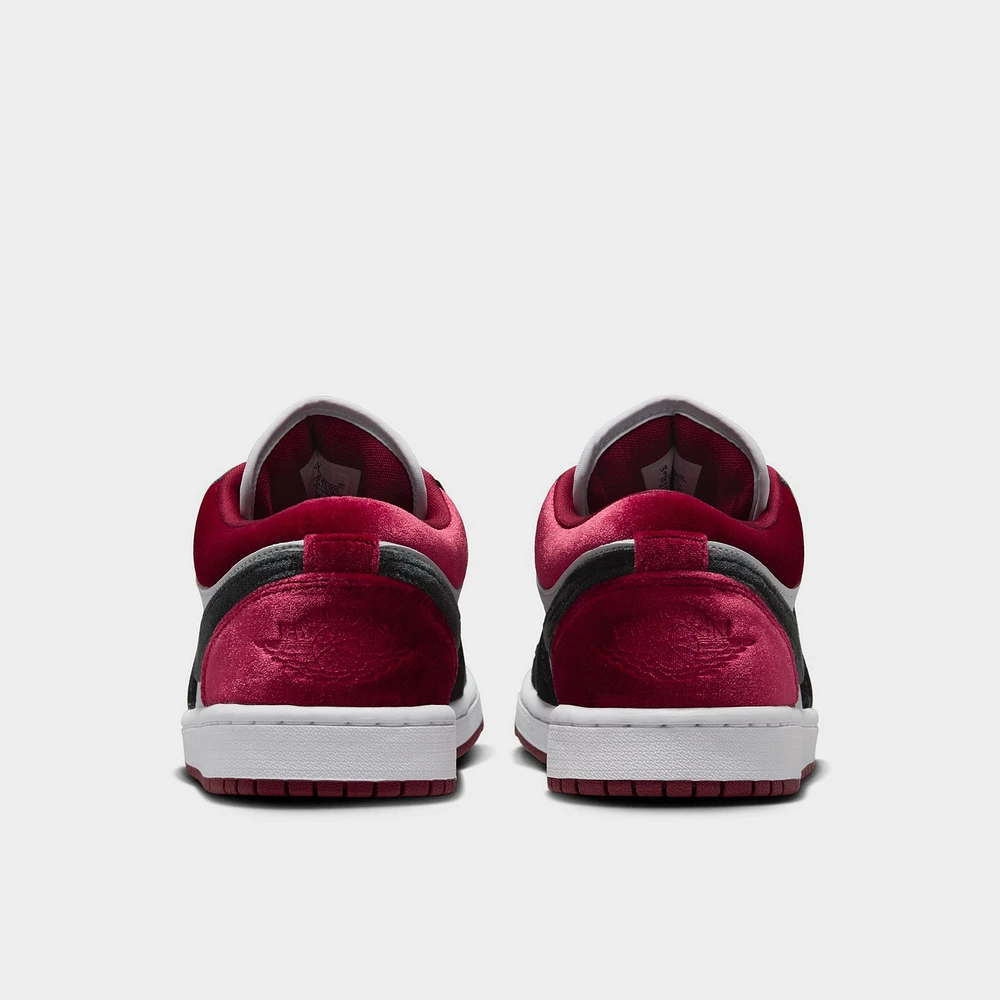 Jordan Women's 1 Low SE Black / White - Team Red
