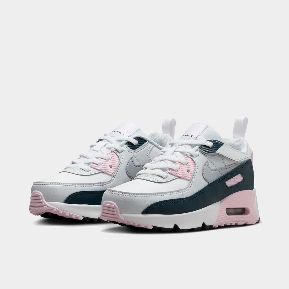 Nike Air Max 90 EasyOn PS White / Wolf Grey - Pink Foam