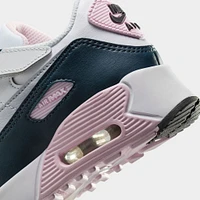 Nike Air Max 90 EasyOn PS White / Wolf Grey - Pink Foam