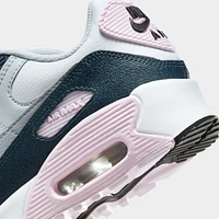 Nike Air Max 90 GS White / Wolf Grey - Pink Foam