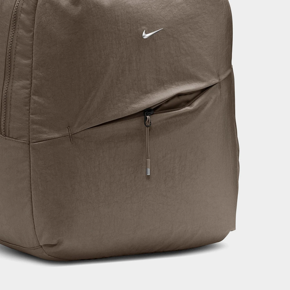 Nike Aura Backpack Mink Brown / Matte Silver