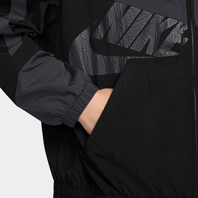 Nike Sportswear Street Women's Woven Jacket Anthracite / Black