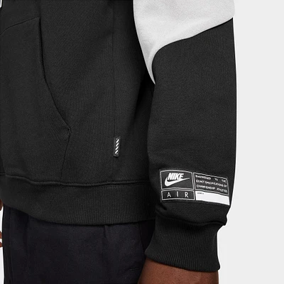 Nike Air Fleece Hoodie Black / White