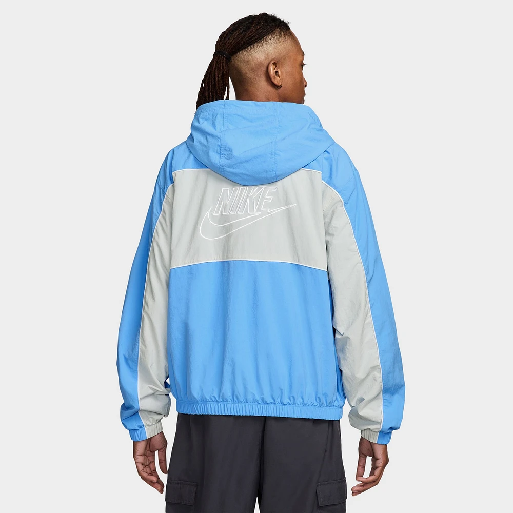 Nike Club Athlete Hooded Jacket University Blue / Photon Dust - White