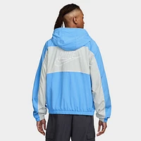 Nike Club Athlete Hooded Jacket University Blue / Photon Dust - White