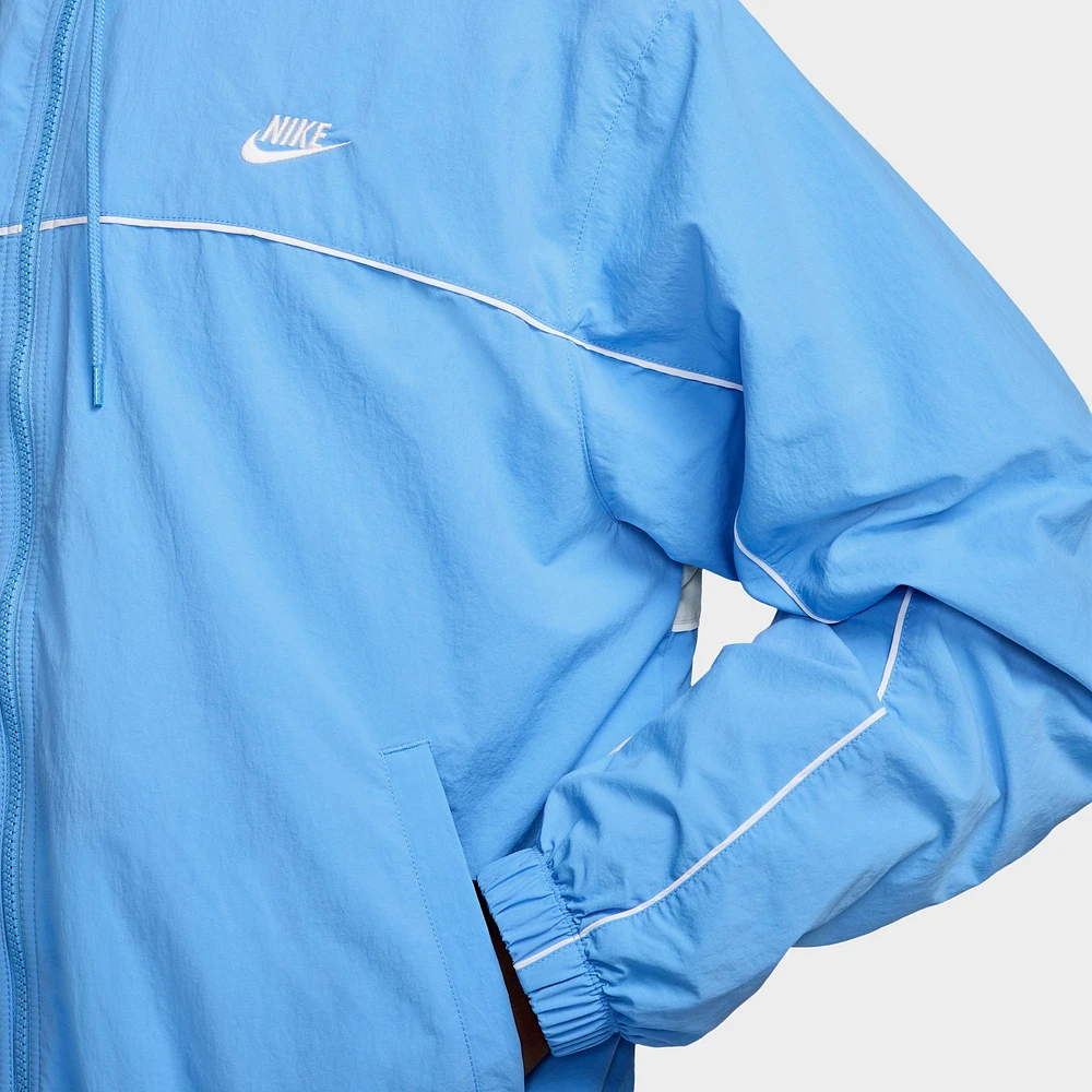 Nike Club Athlete Hooded Jacket University Blue / Photon Dust - White