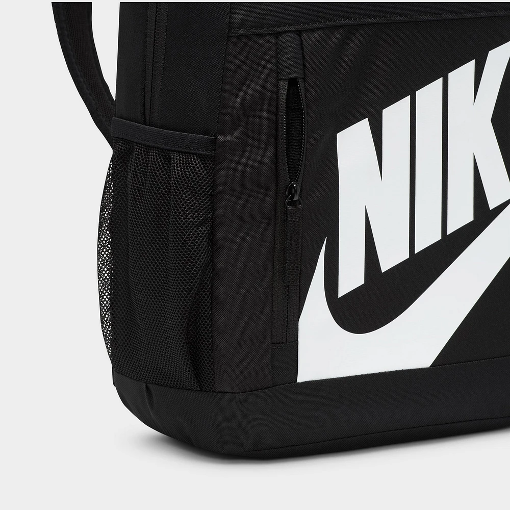 Nike Kids' Elemental Shoe Box Backpack Black / Orange