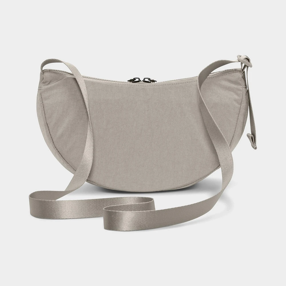 Nike Aura Crescent Crossbody Bag College Grey / Matte Sliver