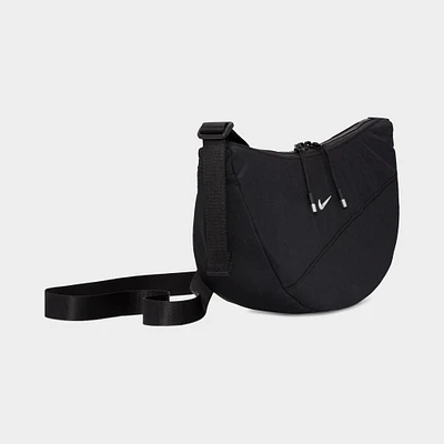 Nike Aura Crescent Crossbody Bag Black / Matte Silver