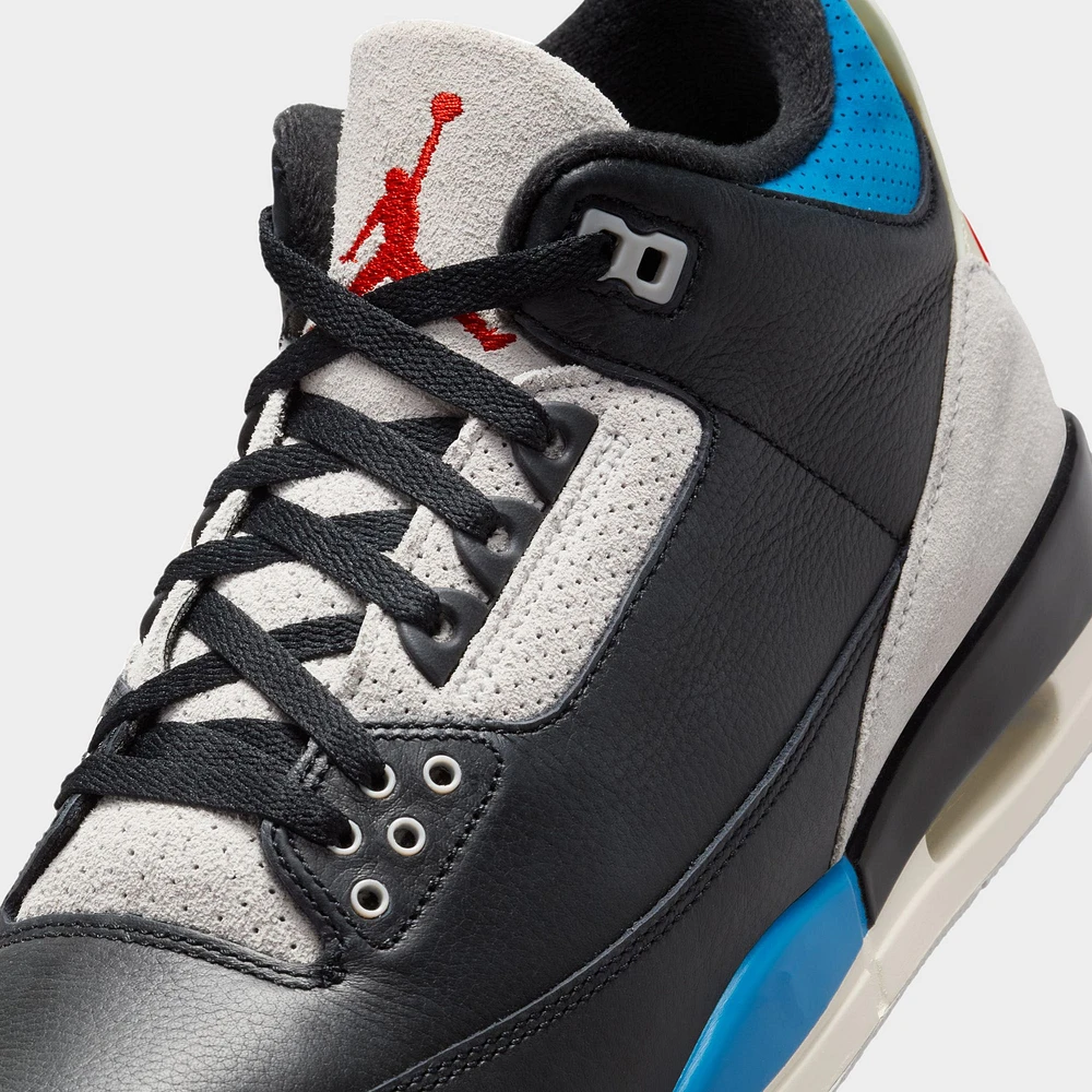 Jordan 3 Retro OG Black / Chile Red - Neutral Grey
