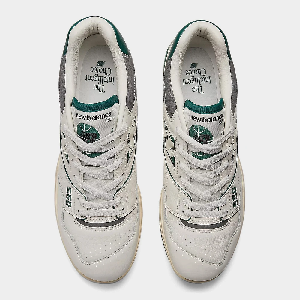 New Balance 550 Sea Salt / Marsh Green