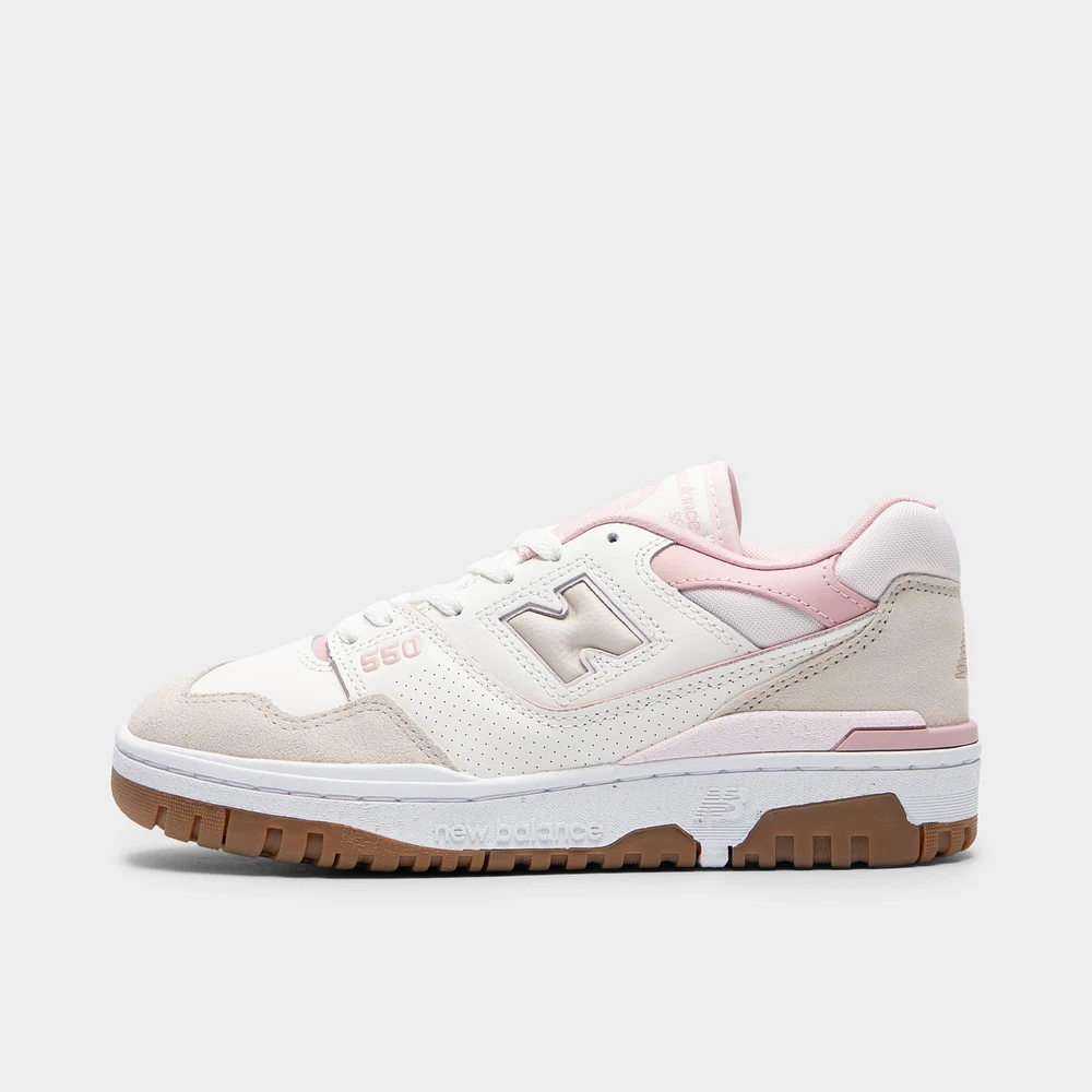 New Balance Women's 550 Sea Salt / Pink Graphite - Orb