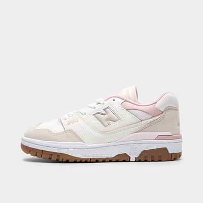 New Balance Women's 550 Sea Salt / Pink Graphite - Orb