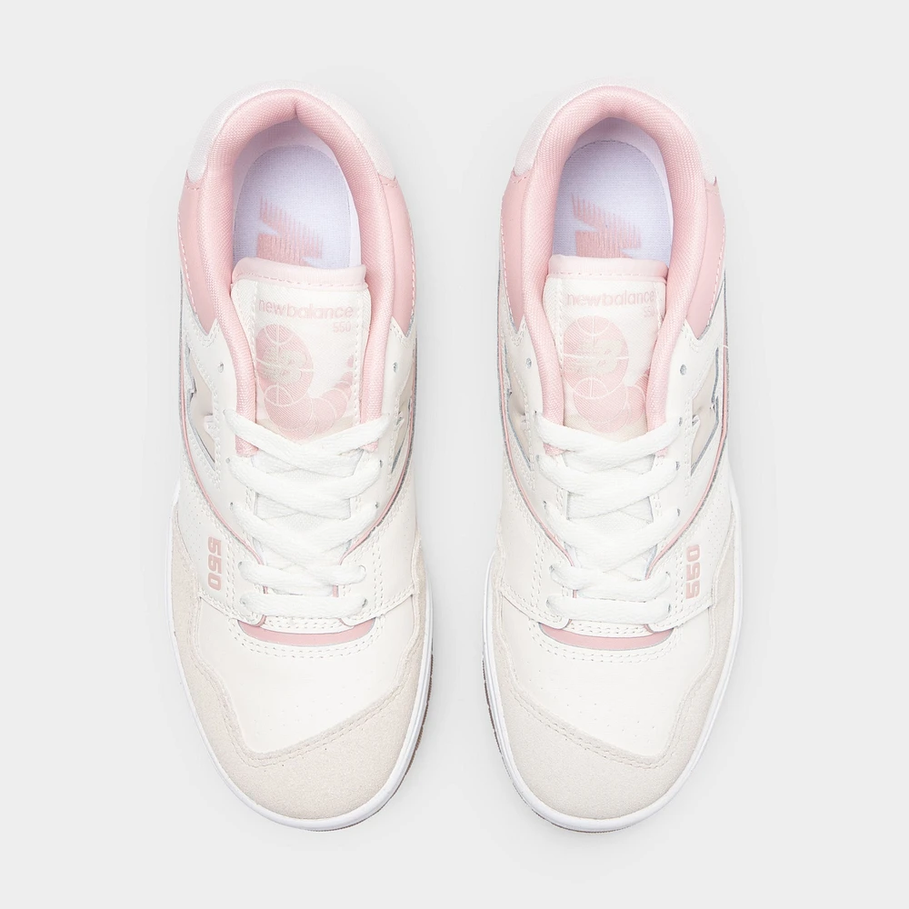 New Balance Women's 550 Sea Salt / Pink Graphite - Orb
