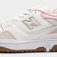 New Balance Women's 550 Sea Salt / Pink Graphite - Orb