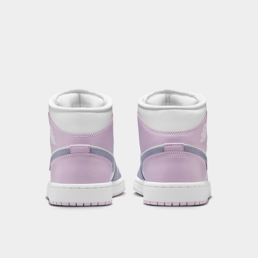 Jordan Women's 1 Mid Indigo Haze / Doll-White