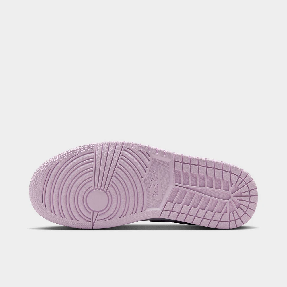 Jordan Women's 1 Mid Indigo Haze / Doll-White