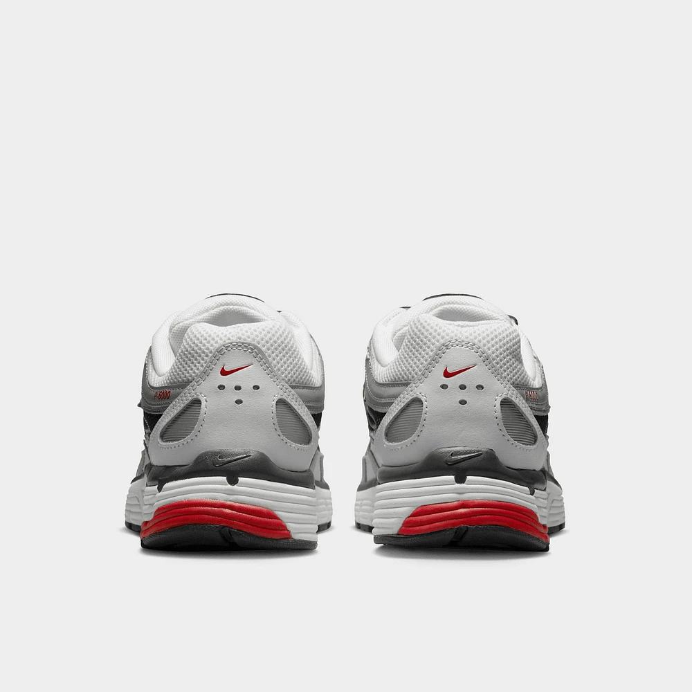 Nike Women's P-6000 White / Varsity Red - Metallic Platinum