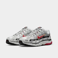 Nike Women's P-6000 White / Varsity Red - Metallic Platinum